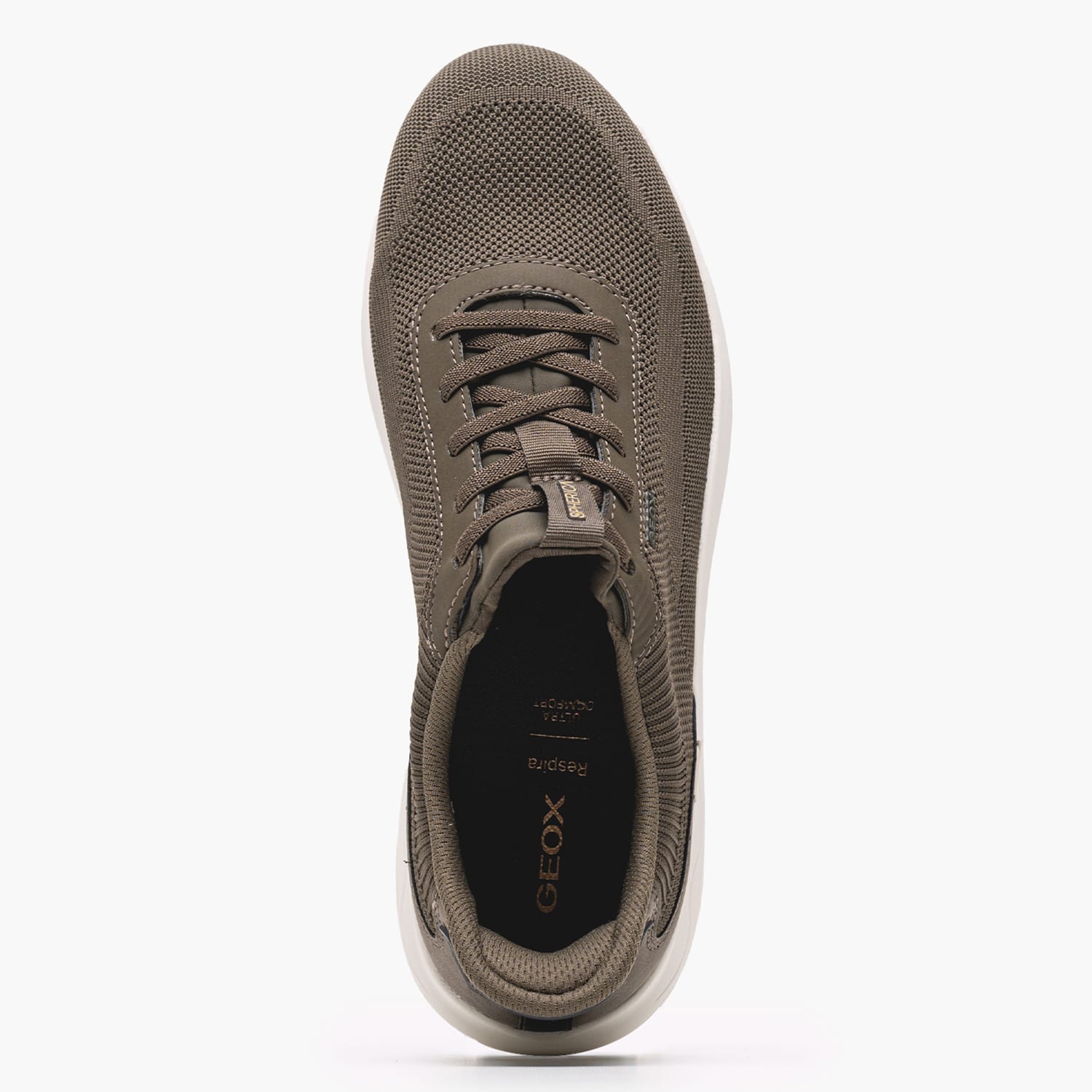 Ανδρικά Παπούτσια Casual U.Spherica.Plus Λαδί ECOleather-Ύφασμα Geox Ανδρικά Παπούτσια Casual U.Spherica.Plus Λαδί ECOleather-Ύφασμα Geox