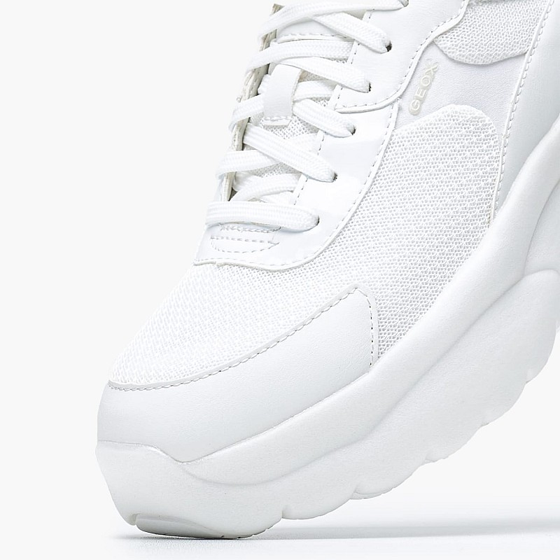 Γυναικεία Παπούτσια Casual Xtors Άσπρο ECOleather-Ύφασμα Geox