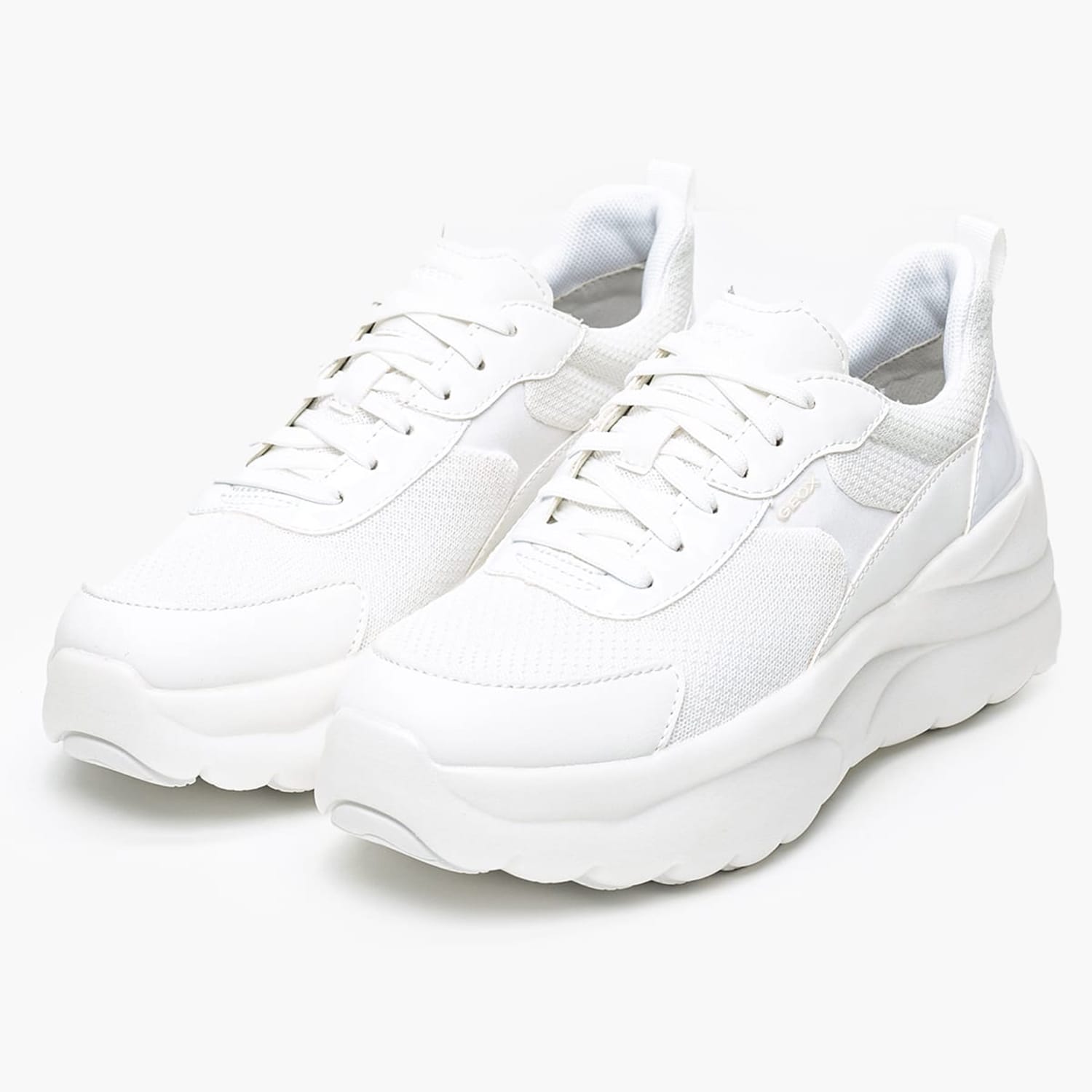 Γυναικεία Παπούτσια Casual Xtors Άσπρο ECOleather-Ύφασμα Geox Γυναικεία Παπούτσια Casual Xtors Άσπρο ECOleather-Ύφασμα Geox