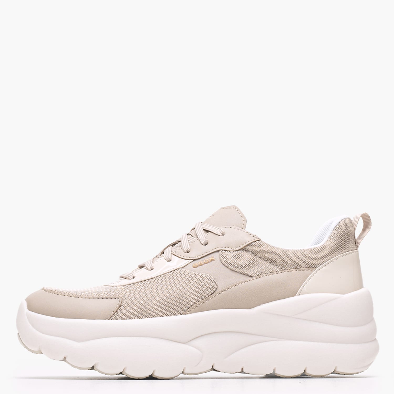 Γυναικεία Παπούτσια Casual Xtors Μπεζ ECOleather-Ύφασμα Geox