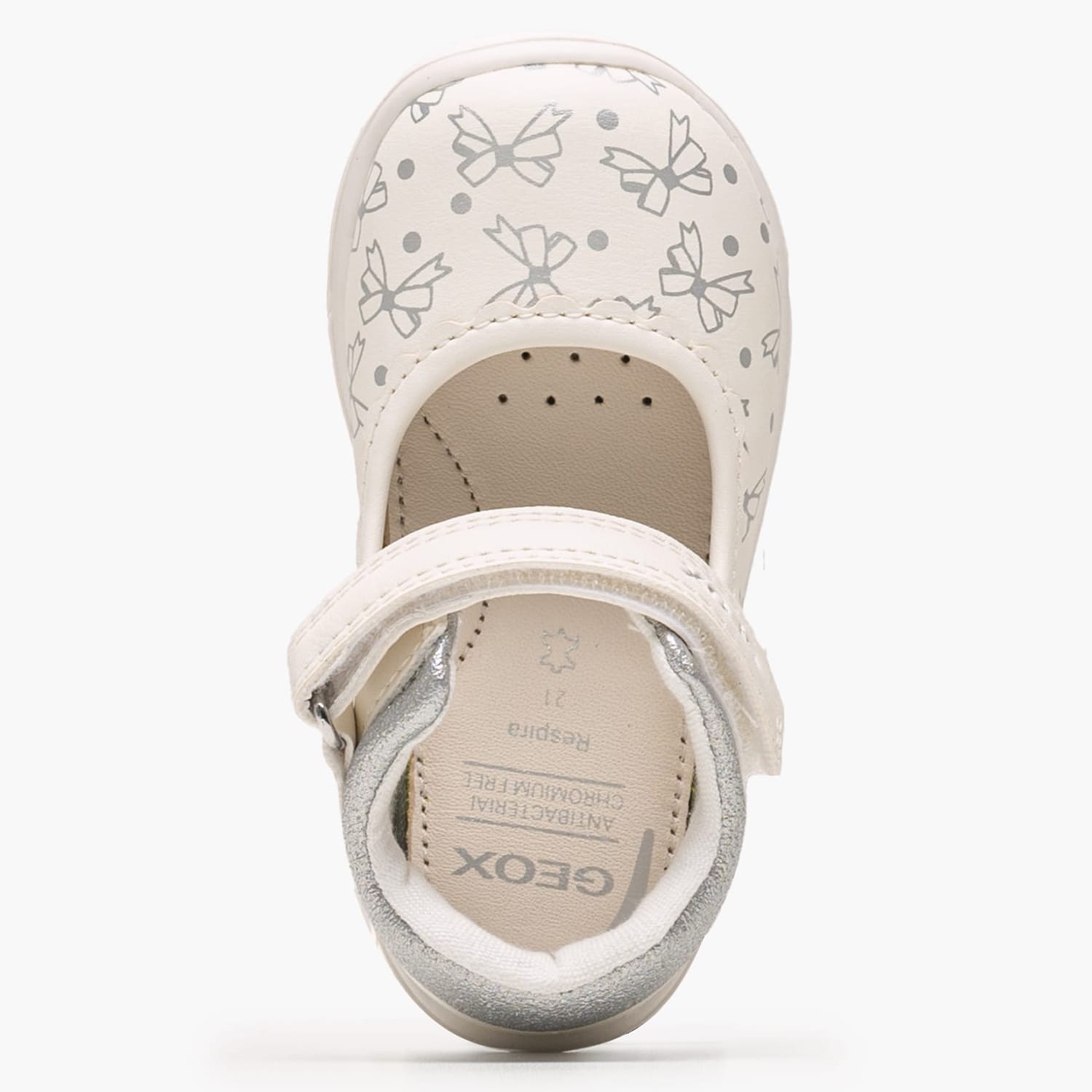 Παιδικές Μπαλαρίνες Zapito Άσπρο ECOleather Geox Παιδικές Μπαλαρίνες Zapito Άσπρο ECOleather Geox