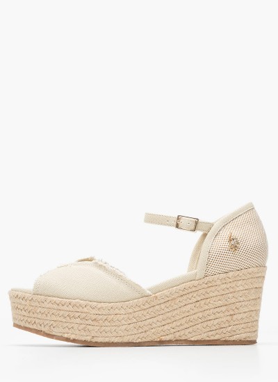 Γυναικεία Παπούτσια Casual Layla001B Μαύρο ECOnubuck U.S. Polo Assn.