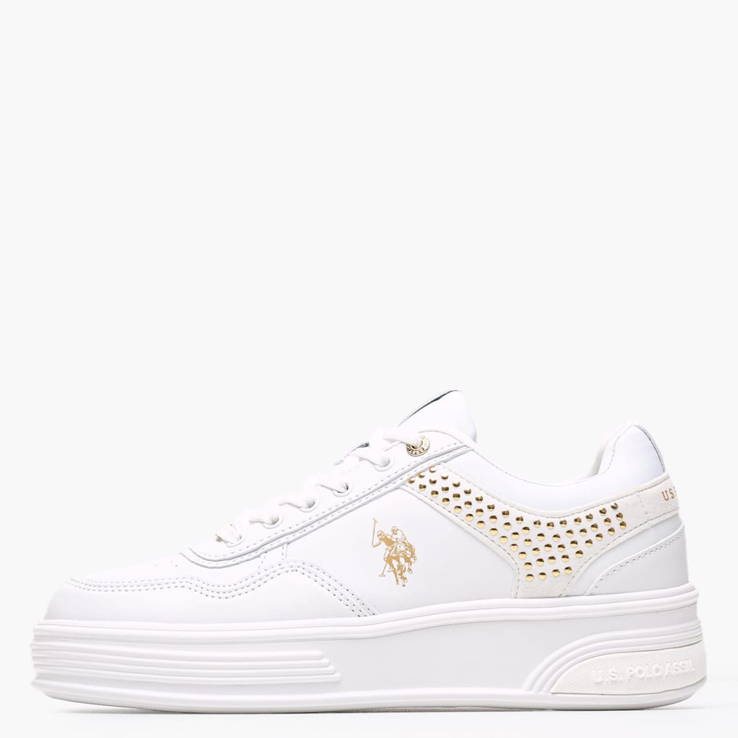 Γυναικεία Παπούτσια Casual Asuka009 Άσπρο ECOleather U.S. Polo Assn.