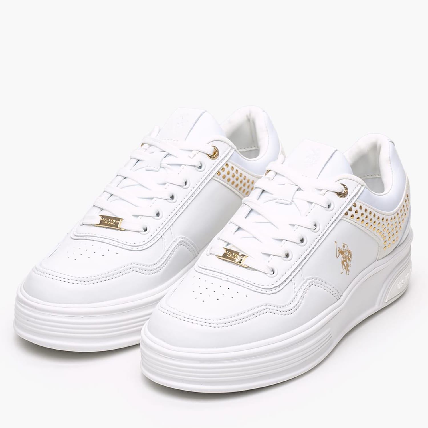 Γυναικεία Παπούτσια Casual Asuka009 Άσπρο ECOleather U.S. Polo Assn. Γυναικεία Παπούτσια Casual Asuka009 Άσπρο ECOleather U.S. Polo Assn.