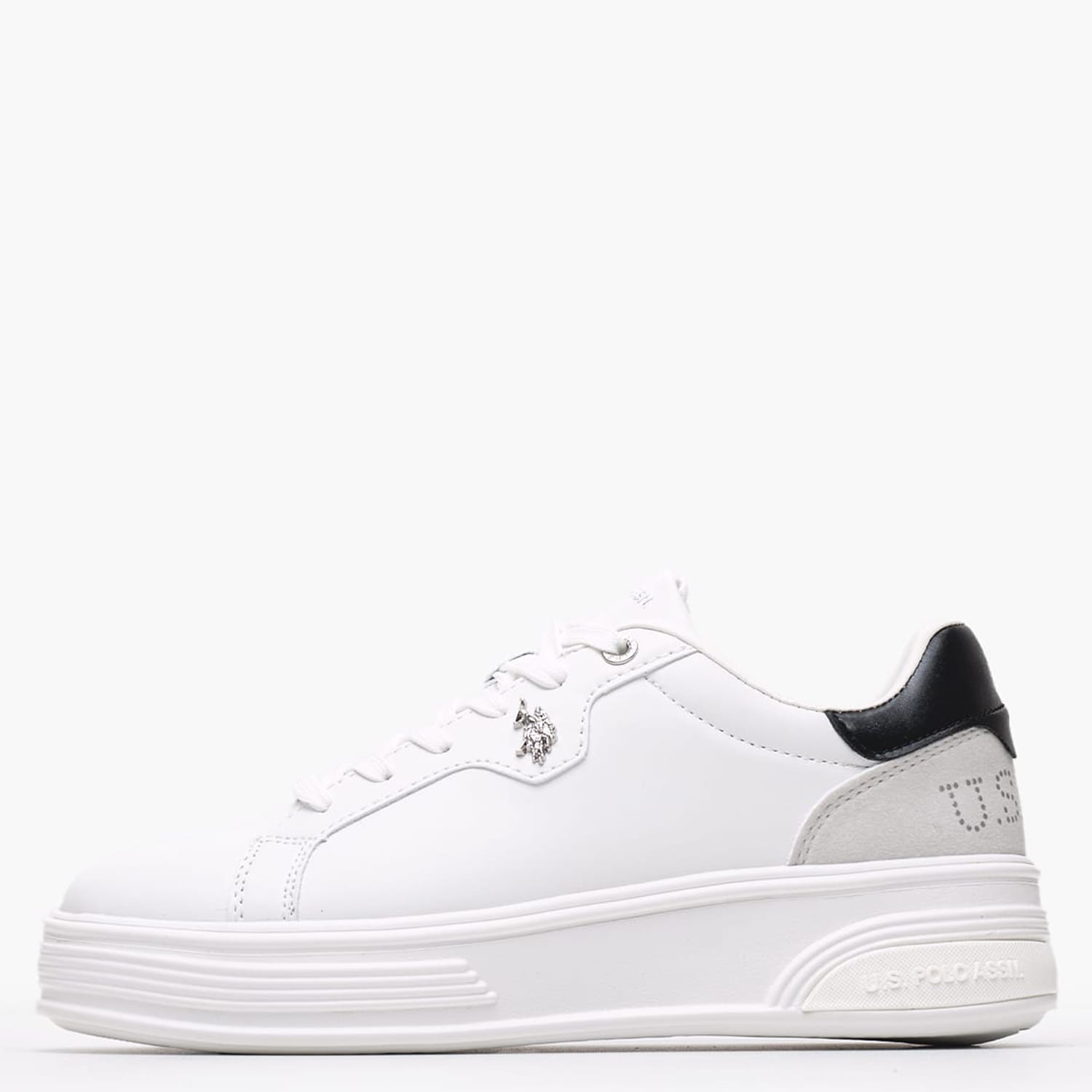 Γυναικεία Παπούτσια Casual Asuka010.W Άσπρο ECOleather U.S. Polo Assn.