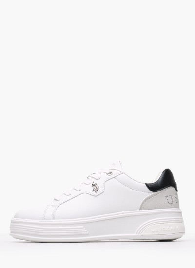 Γυναικεία Παπούτσια Casual Layla001B Μαύρο ECOnubuck U.S. Polo Assn.