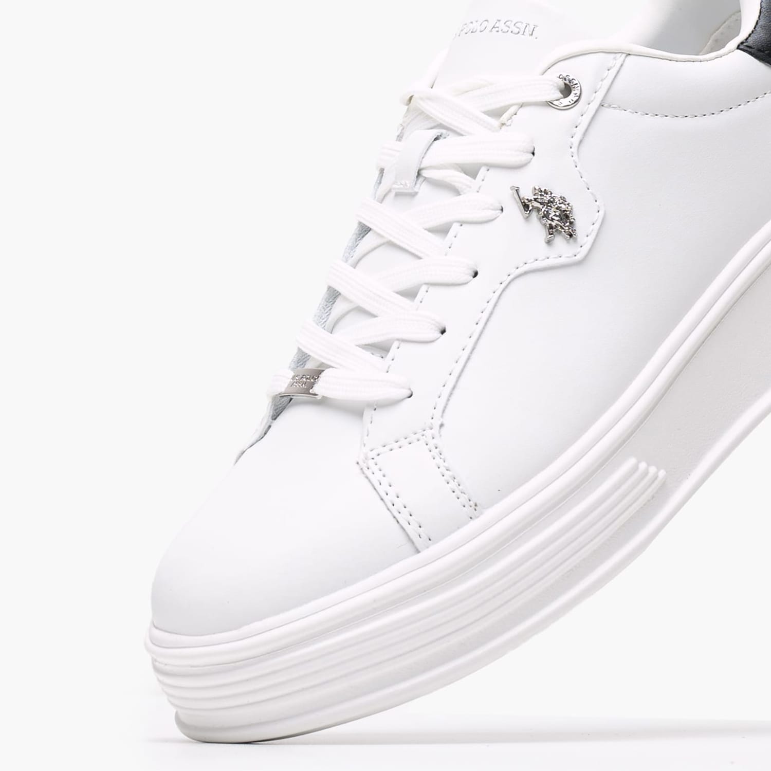 Γυναικεία Παπούτσια Casual Asuka010.W Άσπρο ECOleather U.S. Polo Assn.