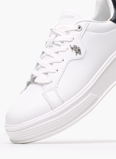 Γυναικεία Παπούτσια Casual Layla001B Μαύρο ECOnubuck U.S. Polo Assn.