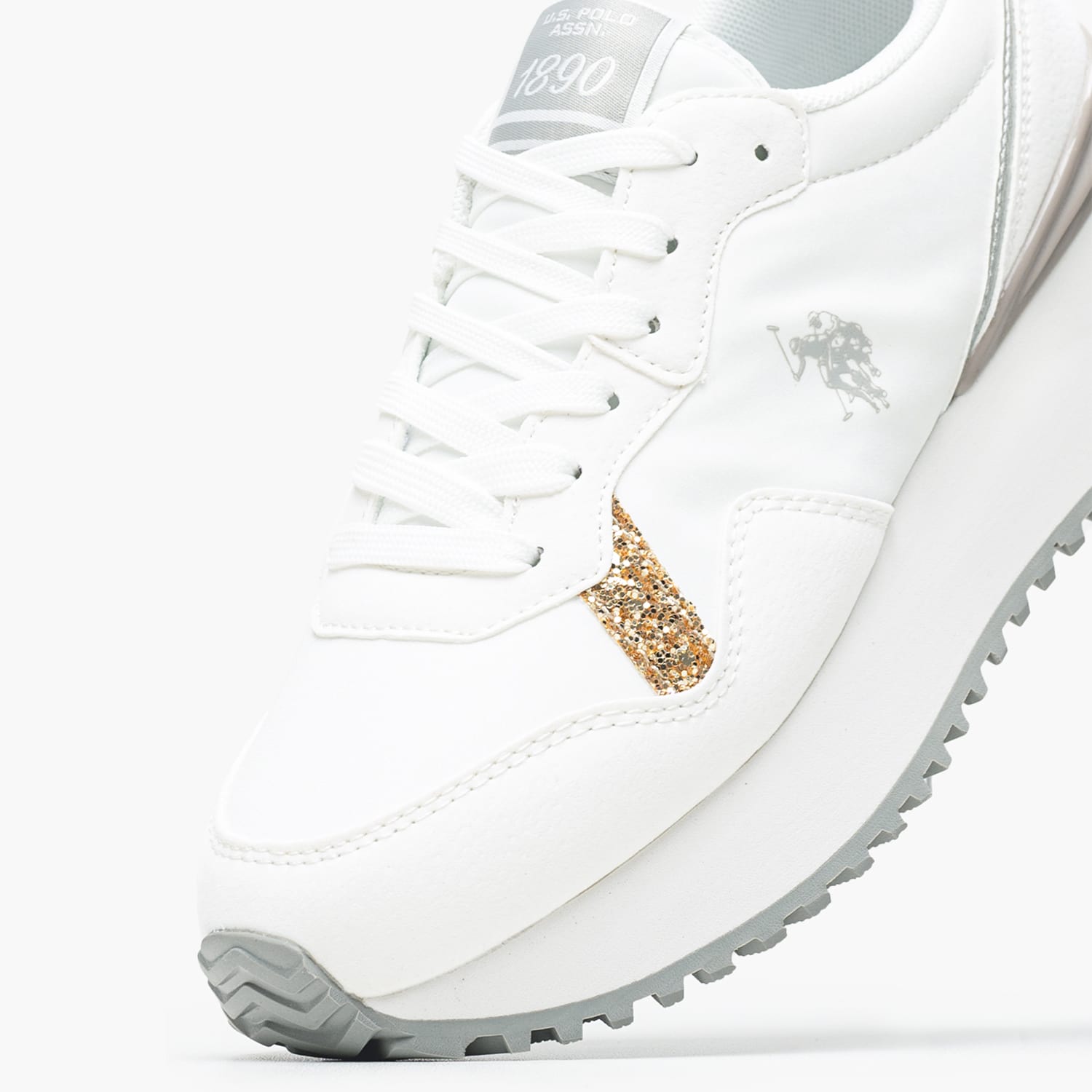 Γυναικεία Παπούτσια Casual Bayle003C Άσπρο ECOleather-Ύφασμα U.S. Polo Assn.