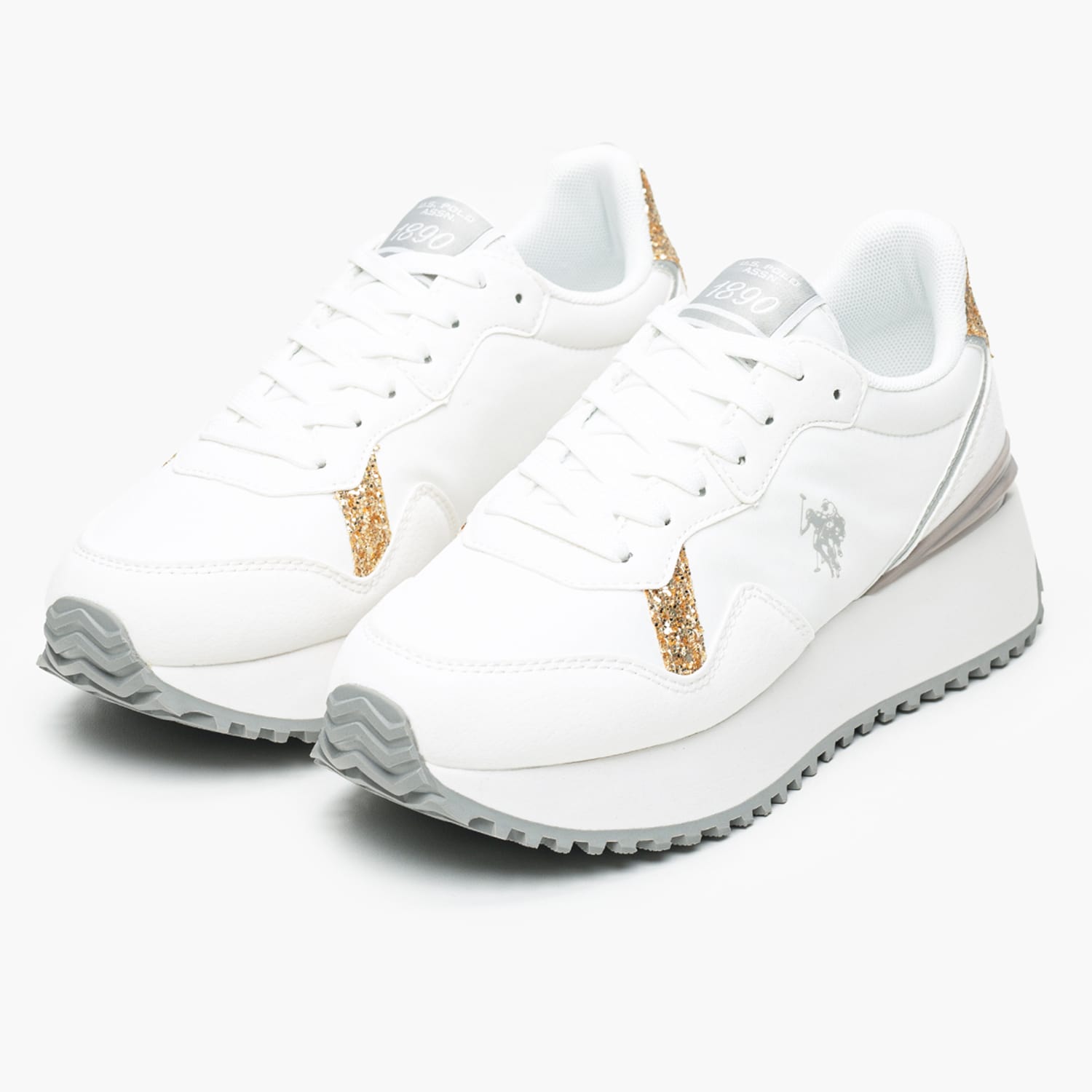 Γυναικεία Παπούτσια Casual Bayle003C Άσπρο ECOleather-Ύφασμα U.S. Polo Assn. Γυναικεία Παπούτσια Casual Bayle003C Άσπρο ECOleather-Ύφασμα U.S. Polo Assn.