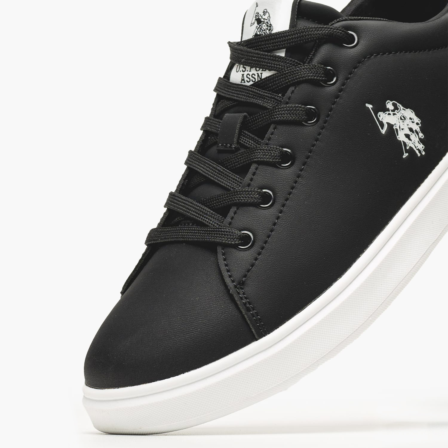 Ανδρικά Παπούτσια Casual Byron001C Μαύρο ECOleather U.S. Polo Assn.