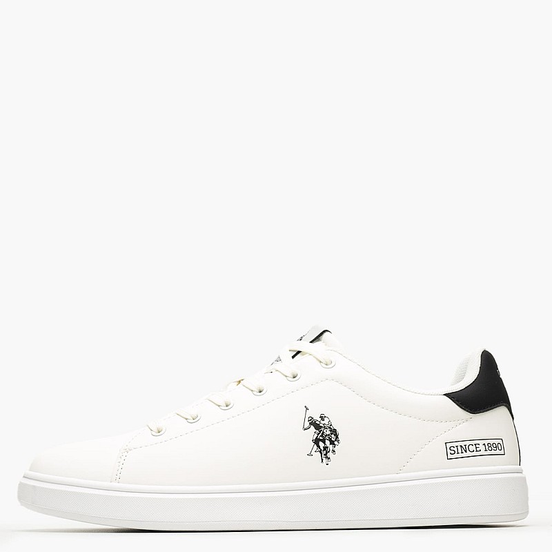 Men Casual Shoes Byron001C White ECOleather U.S. Polo Assn.