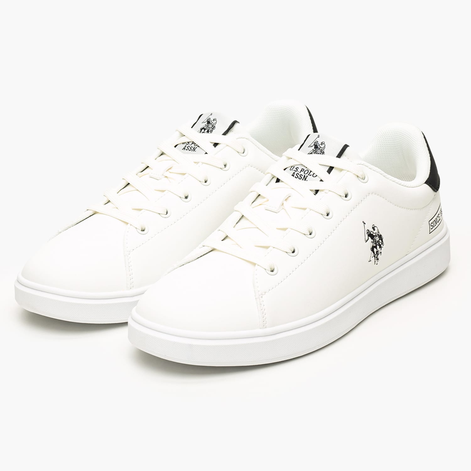 Men Casual Shoes Byron001C White ECOleather U.S. Polo Assn. Men Casual Shoes Byron001C White ECOleather U.S. Polo Assn.