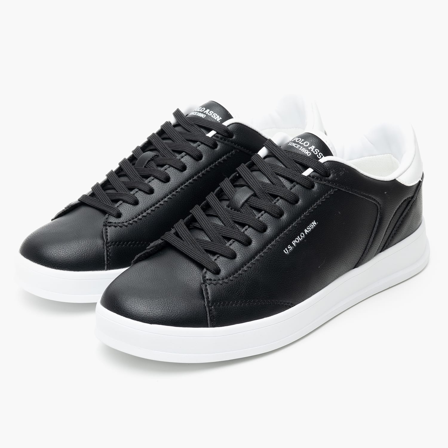 Ανδρικά Παπούτσια Casual Campy002A Μαύρο ECOleather U.S. Polo Assn. Ανδρικά Παπούτσια Casual Campy002A Μαύρο ECOleather U.S. Polo Assn.