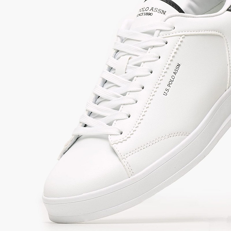 Men Casual Shoes Campy002A White ECOleather U.S. Polo Assn.