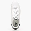 Men Casual Shoes Campy002A White ECOleather U.S. Polo Assn. Men Casual Shoes Campy002A White ECOleather U.S. Polo Assn.