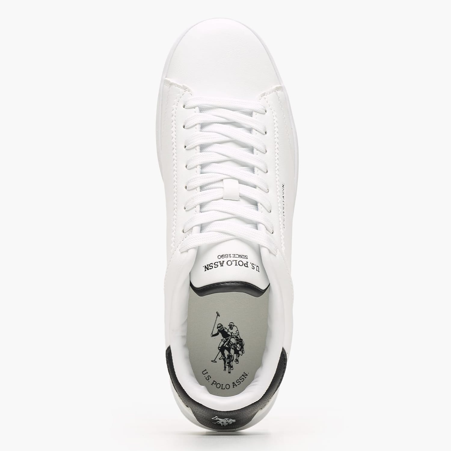 Men Casual Shoes Campy002A White ECOleather U.S. Polo Assn. Men Casual Shoes Campy002A White ECOleather U.S. Polo Assn.