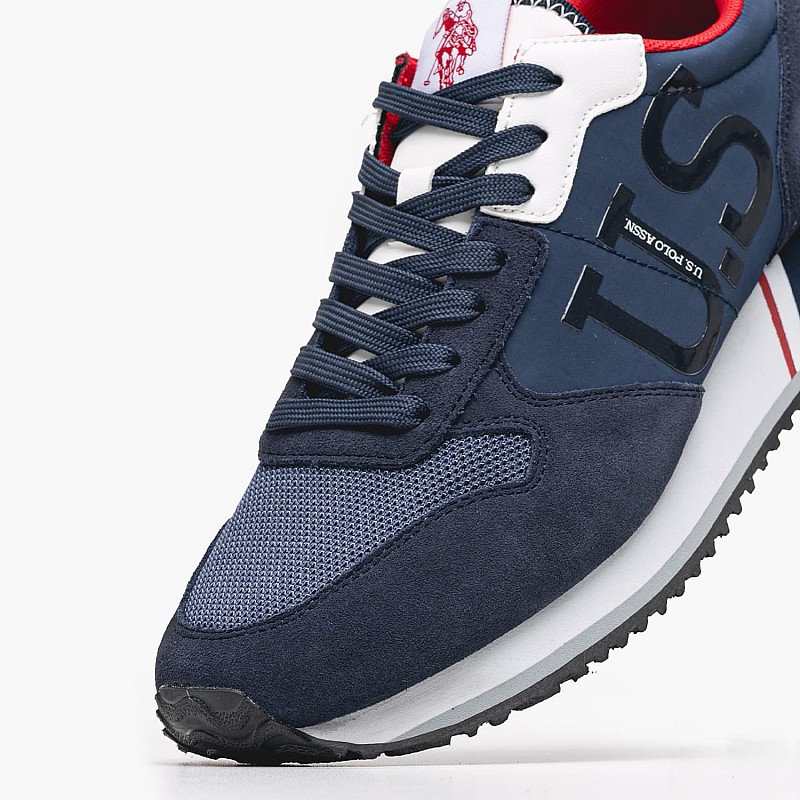 Men Casual Shoes Cleef008.W Blue Buckskin-Fabric U.S. Polo Assn.