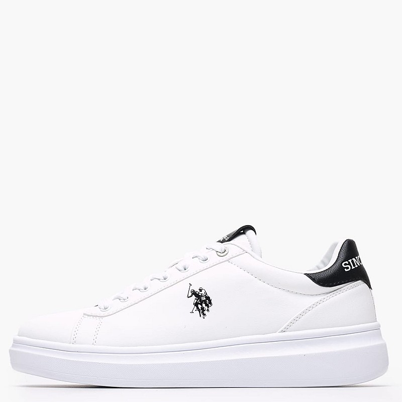Ανδρικά Παπούτσια Casual Cody010 Άσπρο ECOleather U.S. Polo Assn.