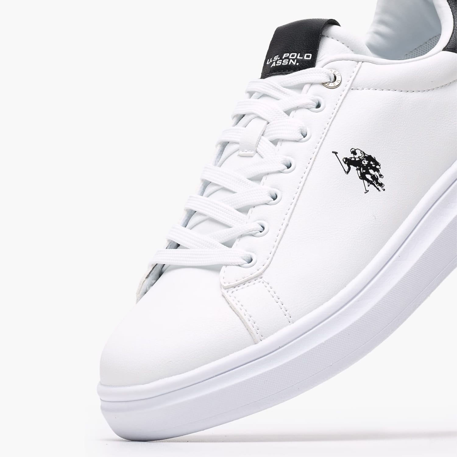 Ανδρικά Παπούτσια Casual Cody010 Άσπρο ECOleather U.S. Polo Assn.