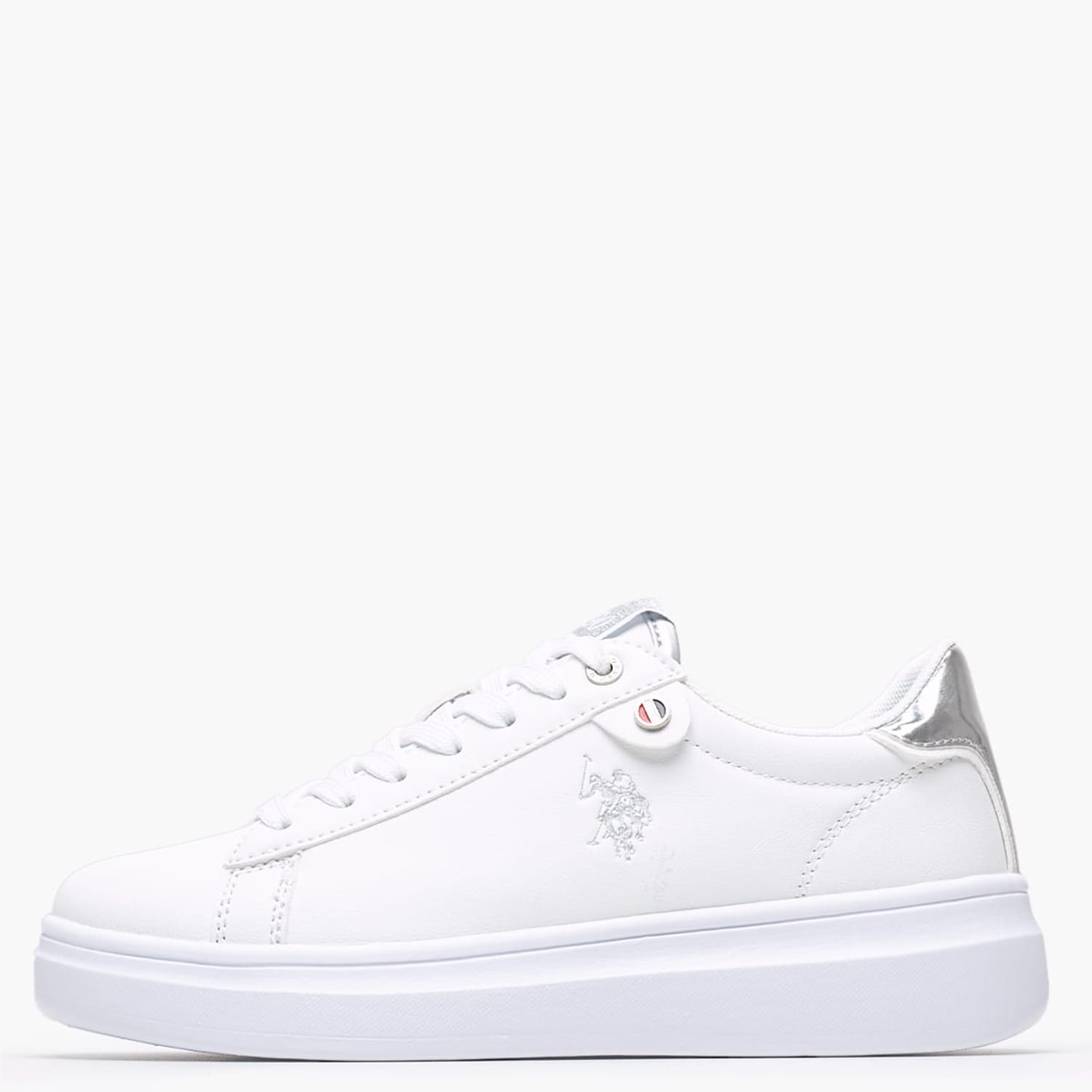 Γυναικεία Παπούτσια Casual Cody011 Άσπρο ECOleather U.S. Polo Assn.
