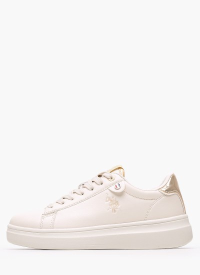 Γυναικεία Παπούτσια Casual Layla001B Μαύρο ECOnubuck U.S. Polo Assn.