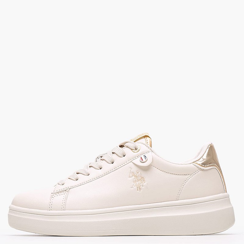 Γυναικεία Παπούτσια Casual Cody011 Μπεζ ECOleather U.S. Polo Assn.