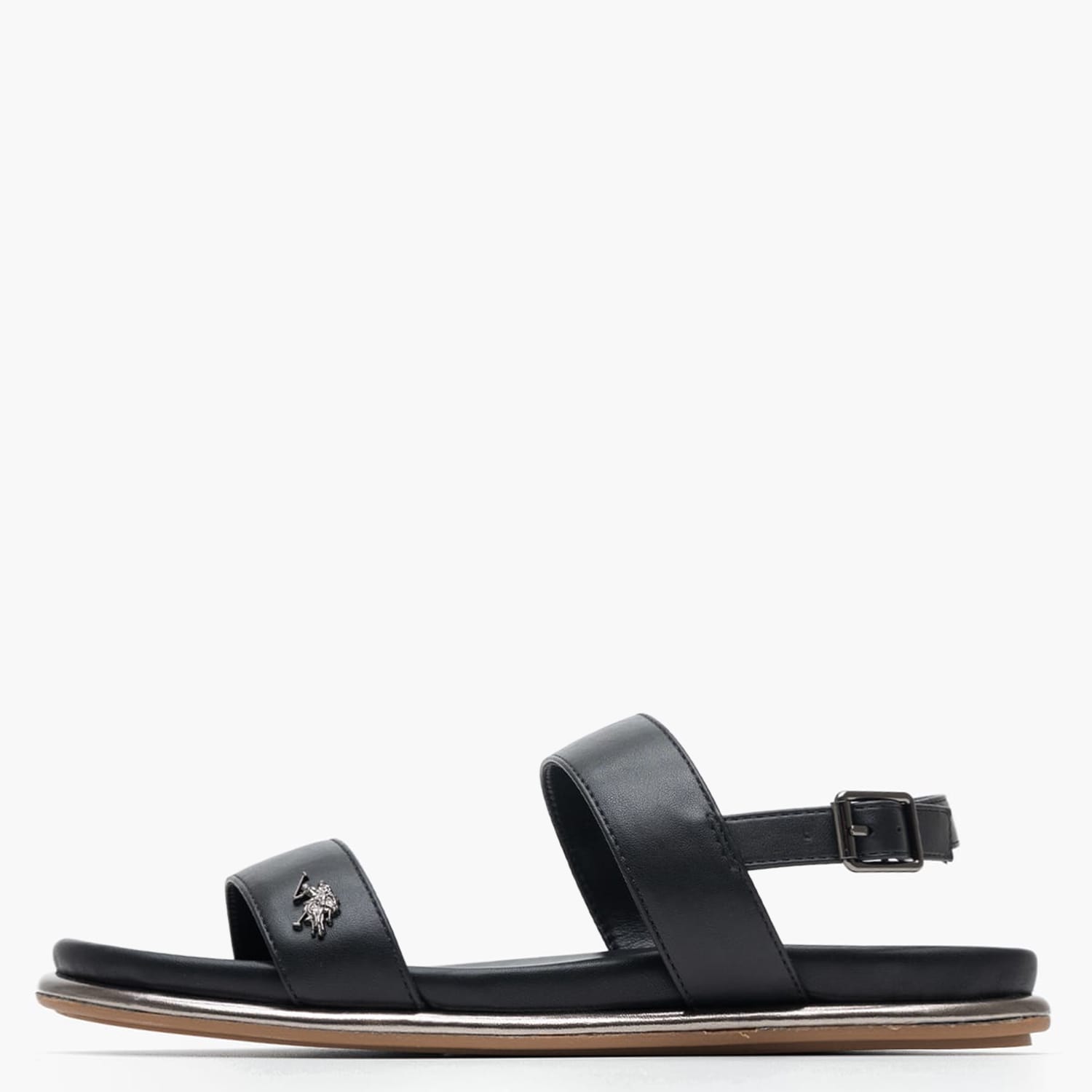Γυναικεία Flats Soraya001A Μαύρο ECOleather U.S. Polo Assn.