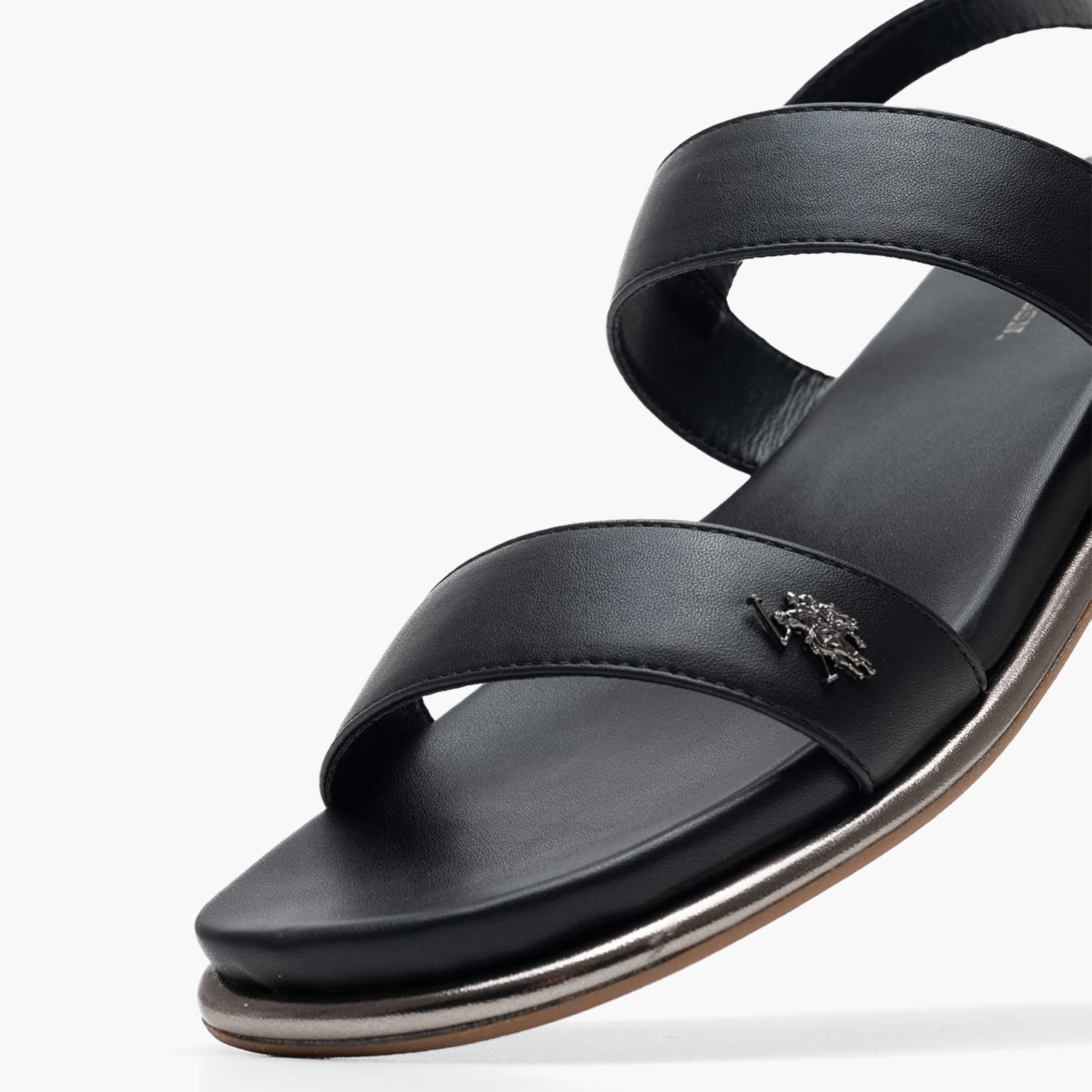 Γυναικεία Flats Soraya001A Μαύρο ECOleather U.S. Polo Assn.