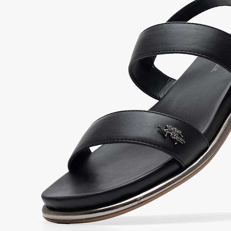 Γυναικεία Flats Soraya001A Μαύρο ECOleather U.S. Polo Assn.