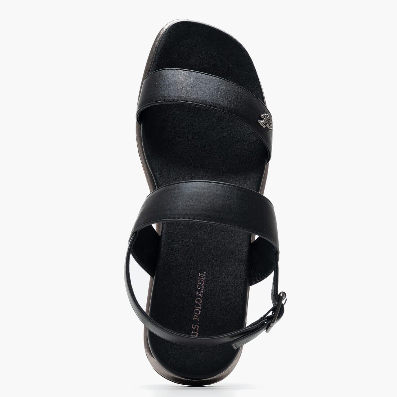 Women Flats Soraya001A Black ECOleather U.S. Polo Assn. Women Flats Soraya001A Black ECOleather U.S. Polo Assn.