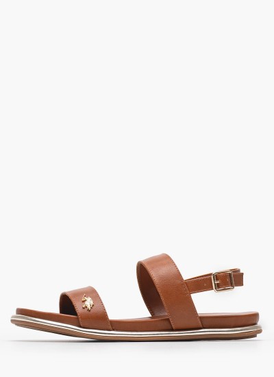 Γυναικεία Παπούτσια Casual Layla001B Μαύρο ECOnubuck U.S. Polo Assn.
