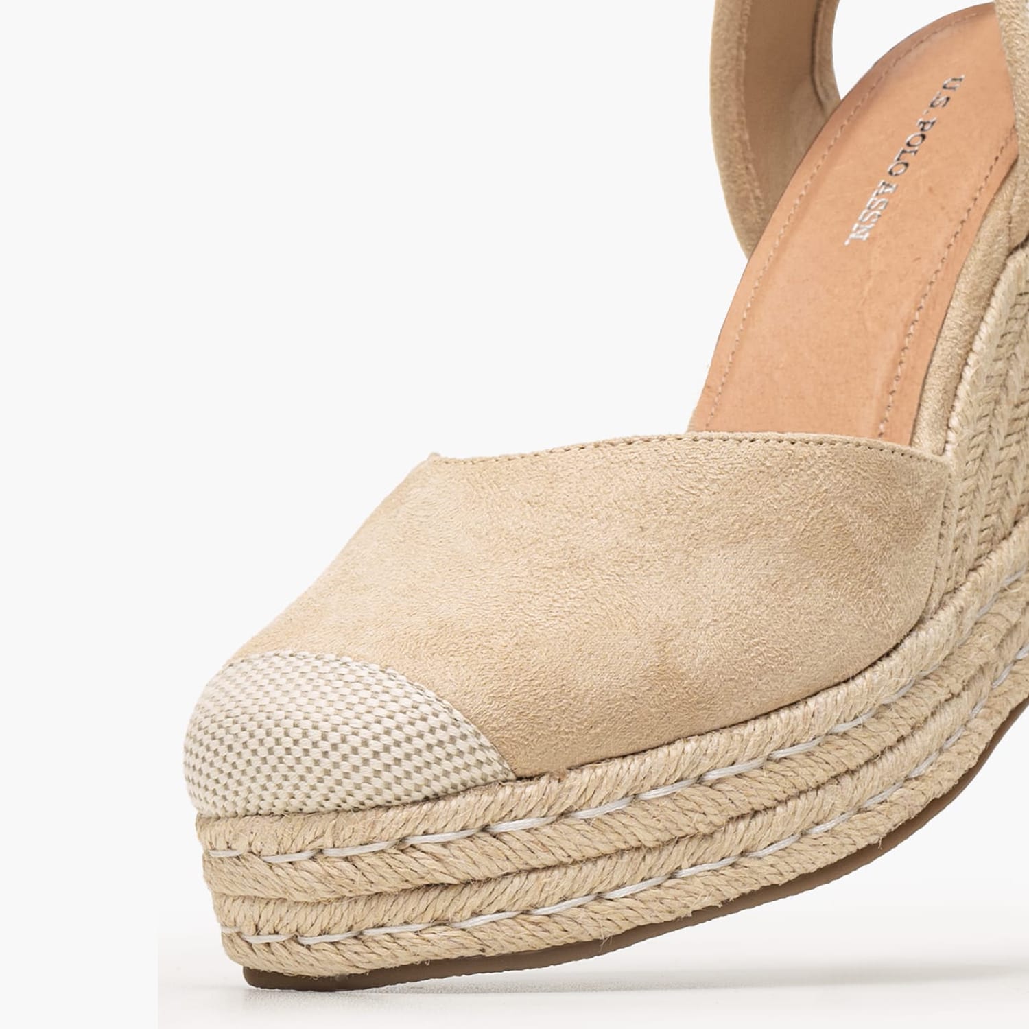 Γυναικείες Πλατφόρμες Ψηλές Stefy001C Μπεζ ECOsuede U.S. Polo Assn.