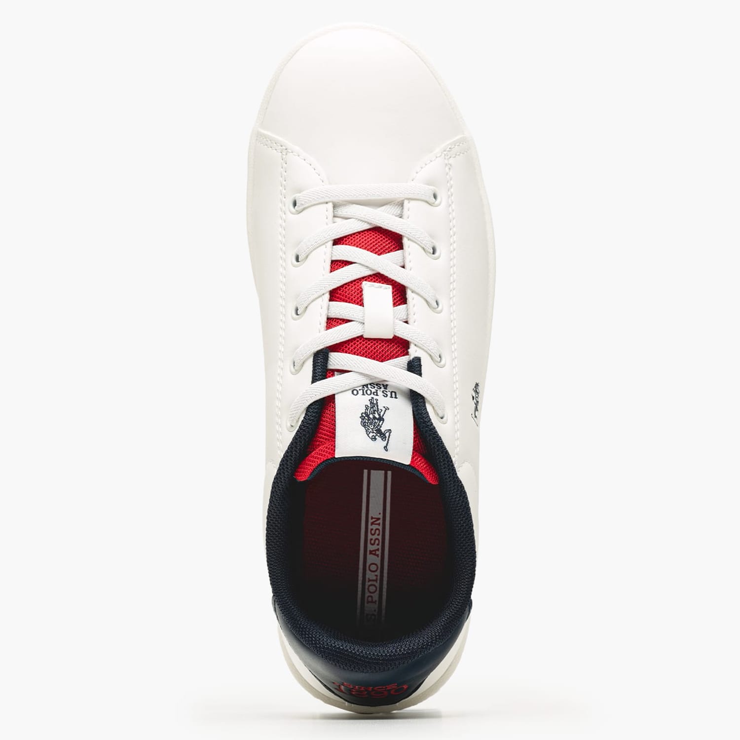 Παιδικά Παπούτσια Casual Trace001A Άσπρο ECOleather U.S. Polo Assn. Παιδικά Παπούτσια Casual Trace001A Άσπρο ECOleather U.S. Polo Assn.