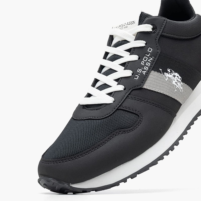 Ανδρικά Παπούτσια Casual Xirio007b Μαύρο ECOleather-Ύφασμα U.S. Polo Assn.