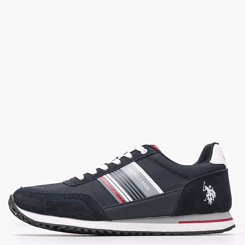 Men Casual Shoes Xirio009A Blue ECOnubuck-Fabric U.S. Polo Assn.