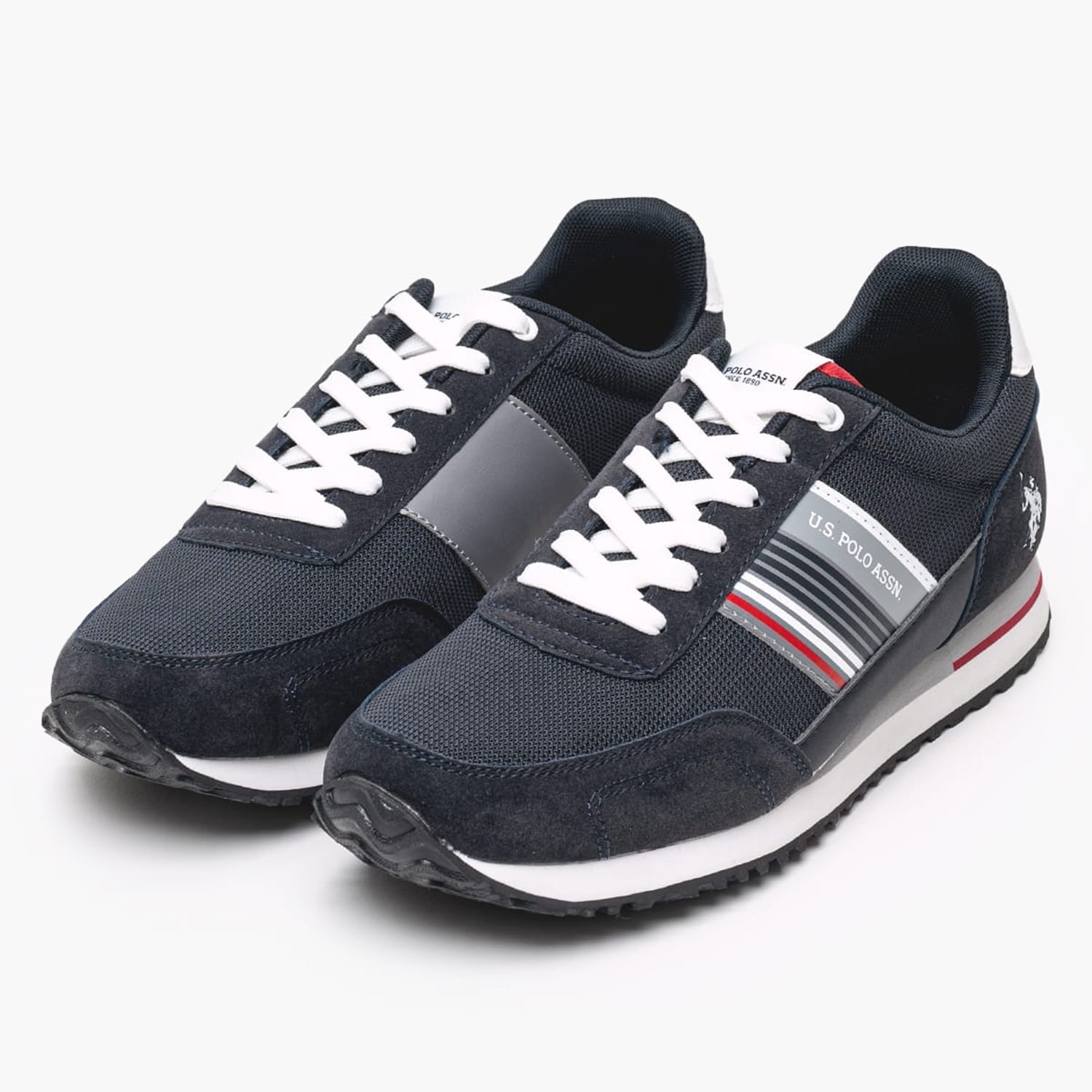 Men Casual Shoes Xirio009A Blue ECOnubuck-Fabric U.S. Polo Assn. Men Casual Shoes Xirio009A Blue ECOnubuck-Fabric U.S. Polo Assn.