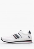 Ανδρικά Παπούτσια Casual Xirio009A Άσπρο ECOnubuck-Ύφασμα U.S. Polo Assn.