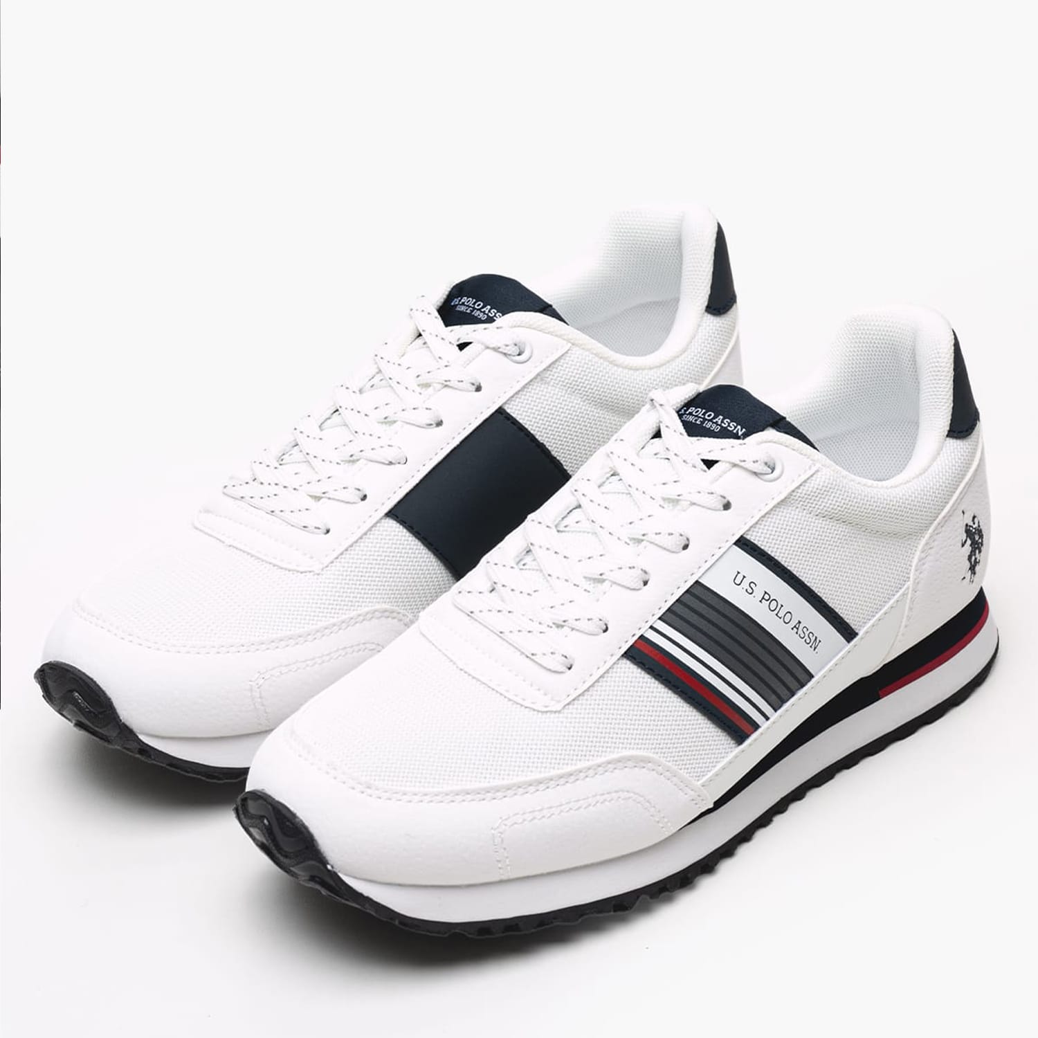 Ανδρικά Παπούτσια Casual Xirio009A Άσπρο ECOnubuck-Ύφασμα U.S. Polo Assn. Ανδρικά Παπούτσια Casual Xirio009A Άσπρο ECOnubuck-Ύφασμα U.S. Polo Assn.