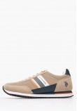 Ανδρικά Παπούτσια Casual Xirio009A Μπεζ ECOnubuck-Ύφασμα U.S. Polo Assn.