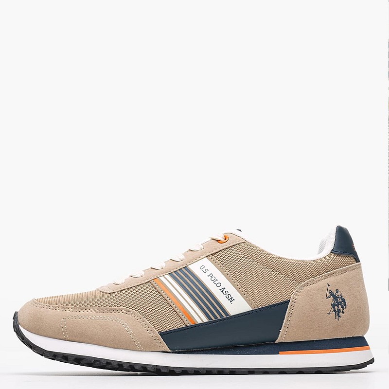 Men Casual Shoes Xirio009A Beige ECOnubuck-Fabric U.S. Polo Assn.