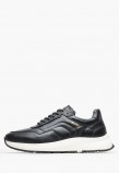 Men Casual Shoes B190.A Black Leather Boss shoes