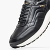 Ανδρικά Παπούτσια Casual B190.A Μαύρο Δέρμα Boss shoes Ανδρικά Παπούτσια Casual B190.A Μαύρο Δέρμα Boss shoes