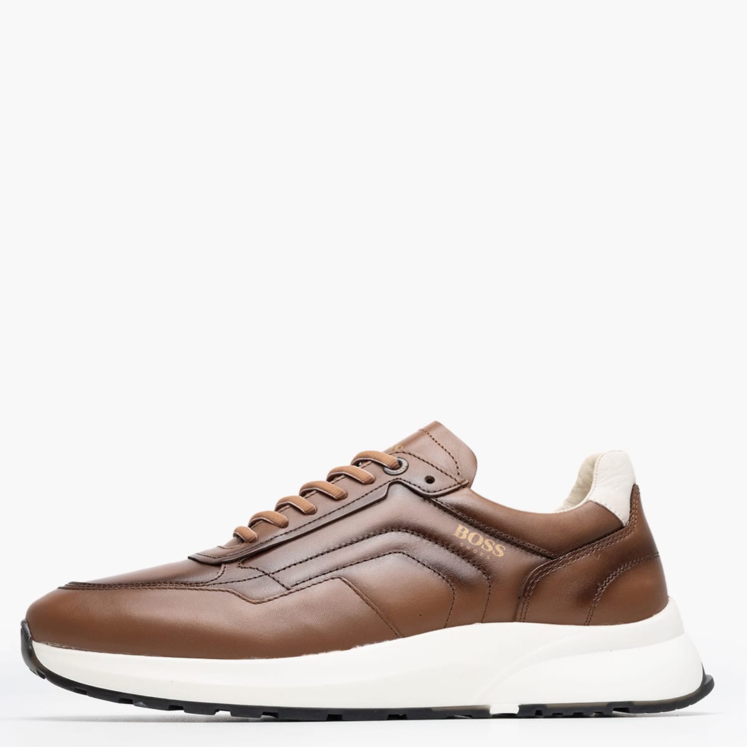 Ανδρικά Παπούτσια Casual B190.A Ταμπά Δέρμα Boss shoes