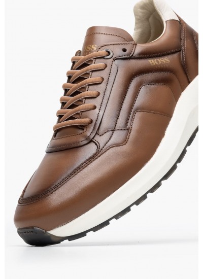Men Moccasins 16100 Brown Leather Callaghan