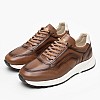 Ανδρικά Παπούτσια Casual B190.A Ταμπά Δέρμα Boss shoes
