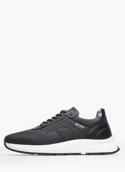 Ανδρικές Ζώνες ZB010 Μπλε Δέρμα Λουστρίνι Boss shoes