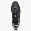 Ανδρικά Παπούτσια Casual B190.M Μαύρο Δέρμα-Ύφασμα Boss shoes Ανδρικά Παπούτσια Casual B190.M Μαύρο Δέρμα-Ύφασμα Boss shoes