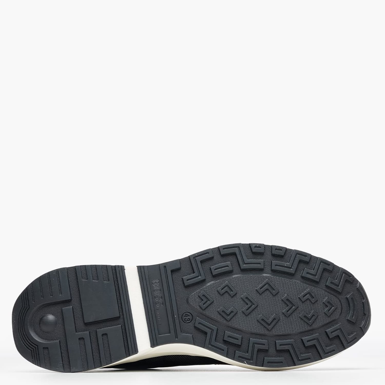 Ανδρικά Παπούτσια Casual B190.M Μαύρο Δέρμα-Ύφασμα Boss shoes Ανδρικά Παπούτσια Casual B190.M Μαύρο Δέρμα-Ύφασμα Boss shoes