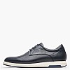 Ανδρικά Παπούτσια Δετά B201 Μπλε Δέρμα Boss shoes